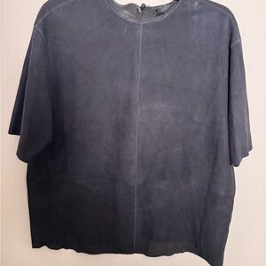 Massimo Dutti Charcoal Blouse